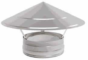 DOUBLE WALLED RAIN CAP