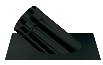 45° ROOF FLASHING BLACK