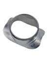 RONDE ZADELSTUK 90° MET RUBBER