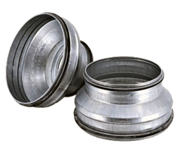 CONCENTRIC PRESSED REDUCERS WITH RUBBER